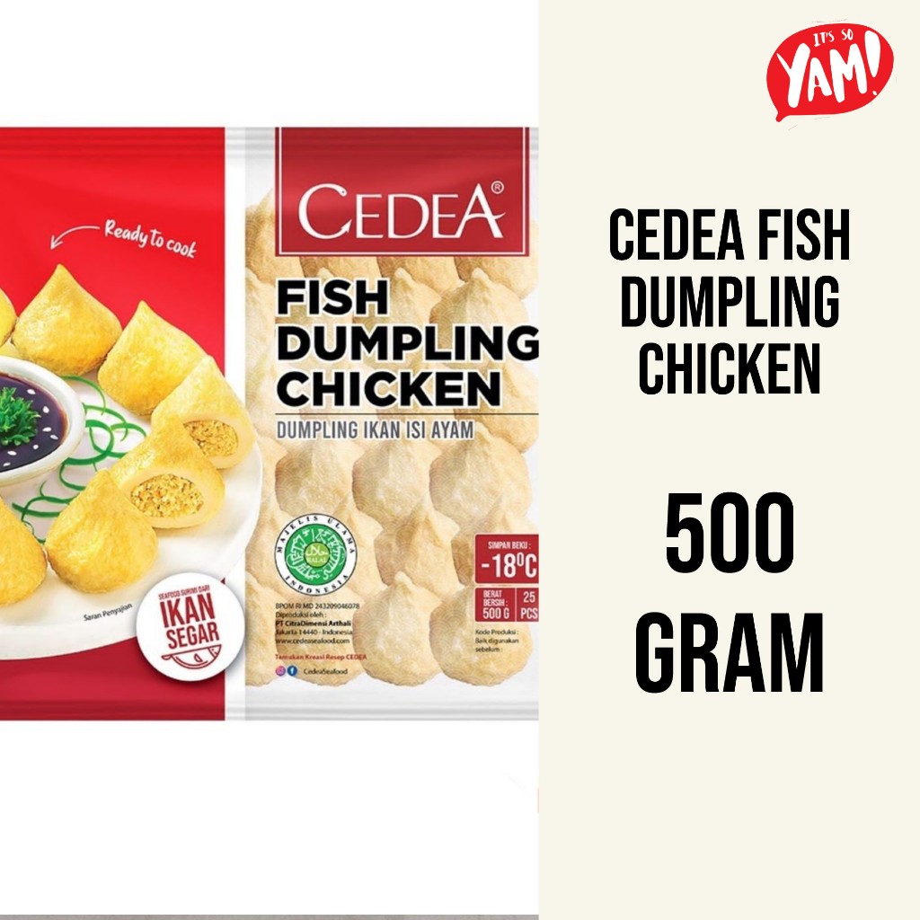 

CEDEA FISH DUMPLING CHICKEN 500 GRAM DUMPLING AYAM CEDEA