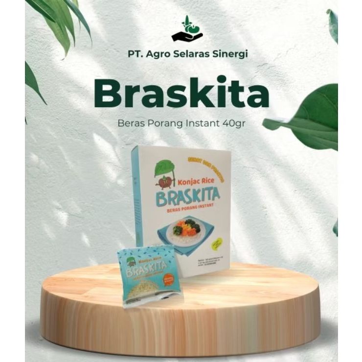 

Braskita - Beras Porang Instant 40gr