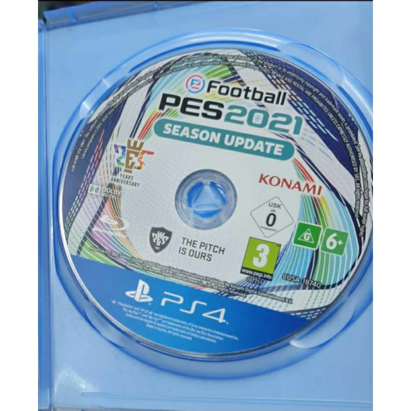 Stik ps5 second + kaset pes2021