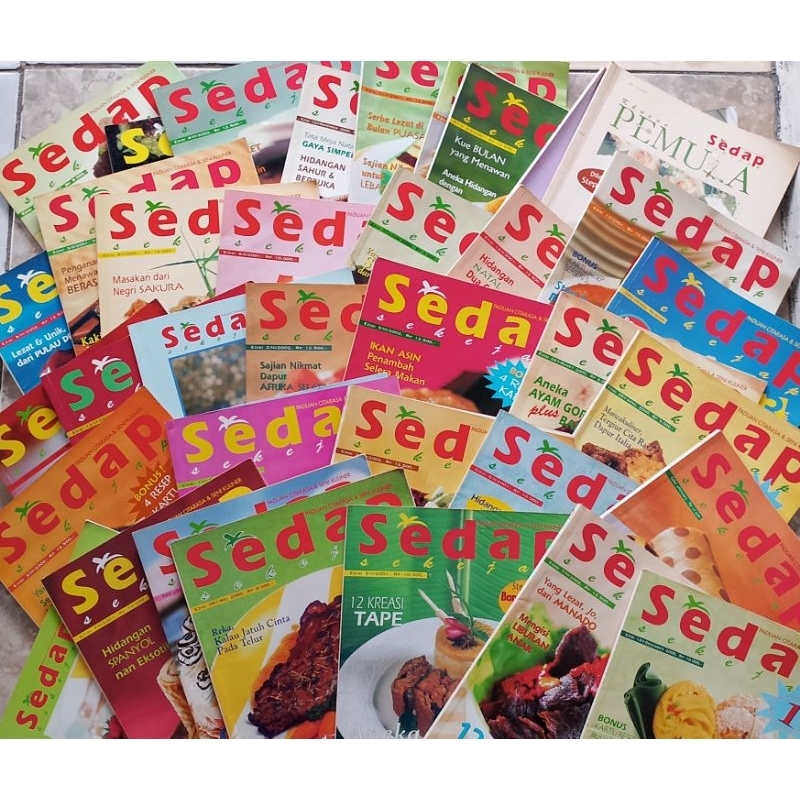 MAJALAH KUMPULAN RESEP SEDAP SEKEJAP PADUAN CITARASA & SENI KULINER