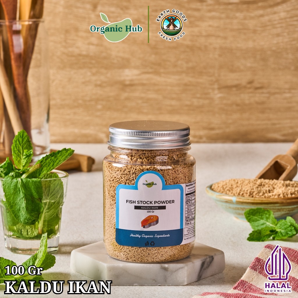

Organic Hub Katsuo Dashi Powder Jepang Kaldu Ramen Soup Udon Halal 100 gr