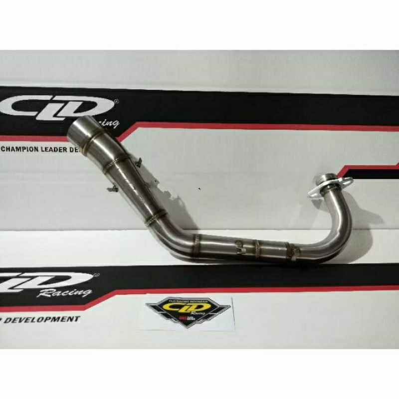 Leheran / Header Knalpot Mio Sporty,Mio Smile,Soul Karbu CLD Racing Original Inlet 50mm