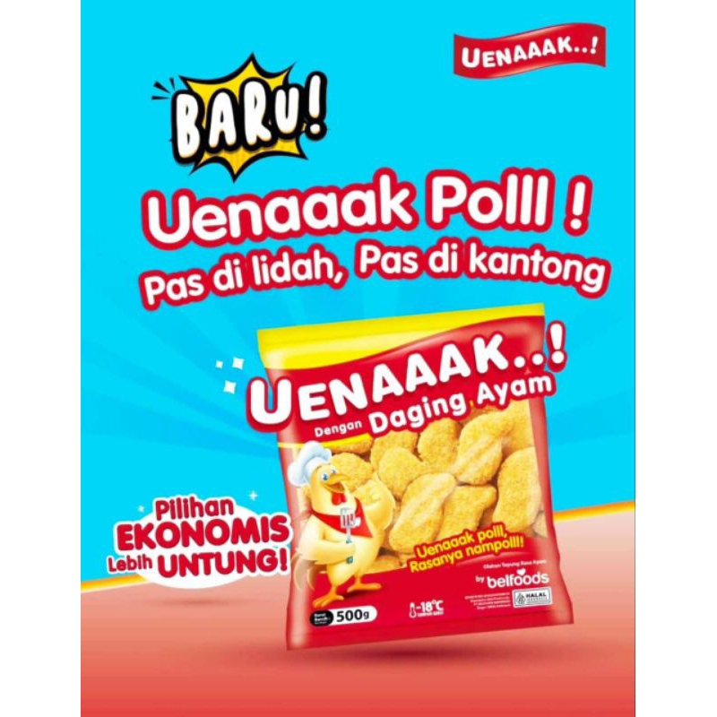 

Belfoods Uenaak PoLLLKemasan 500g