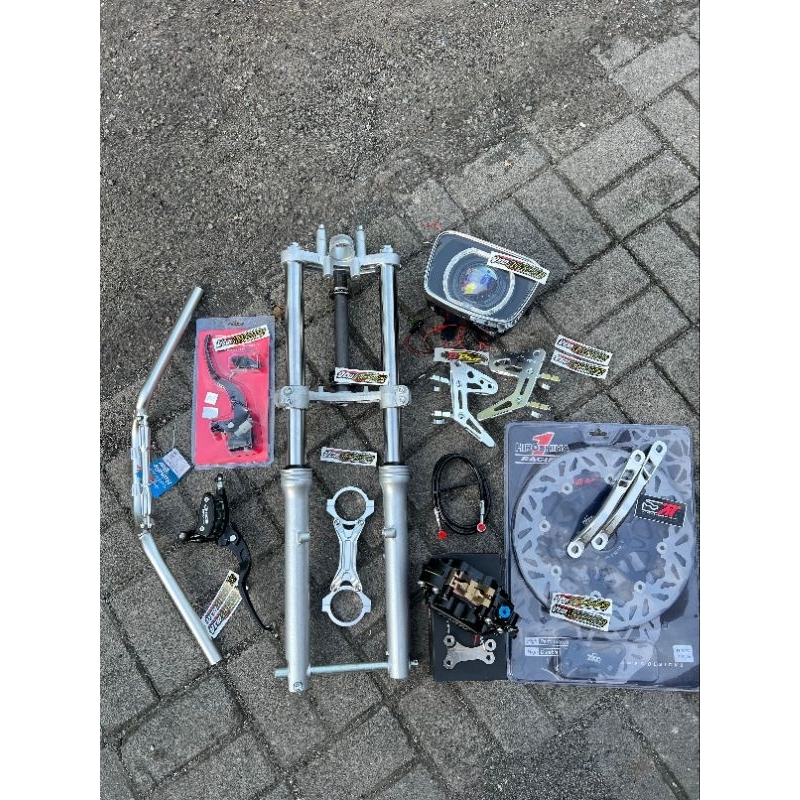 Paket shock depan ninja pnp rx king