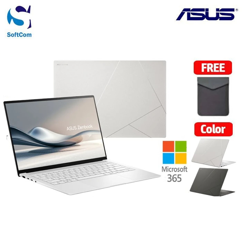ASUS UX5406SA OLEDS711TM OLEDS712TM Ultra 7 258V/32GB/1TB/14" 3K/W11+OHS+M365 Zenbook S 14