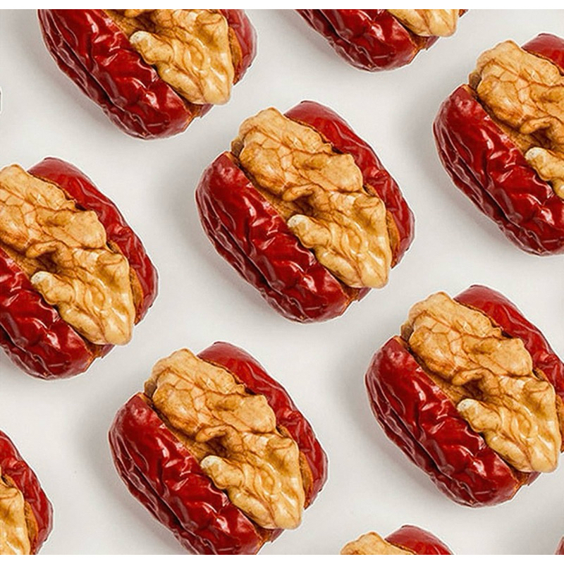 

angco jujube walnut snack impor kurma china walnut kismis snack sehat halal