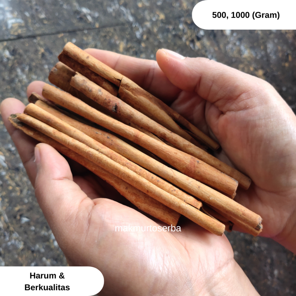 

Kayu Manis Kering Super Original | Sedia 500 - 1000 Gram |Rempah & Bumbu Masak
