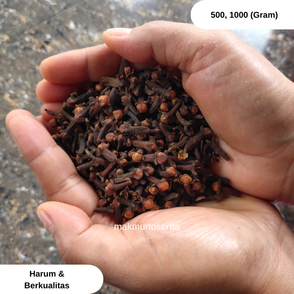 

Cengkeh | Sedia 500 - 1000 Gram | Rempah & Bumbu Masakan
