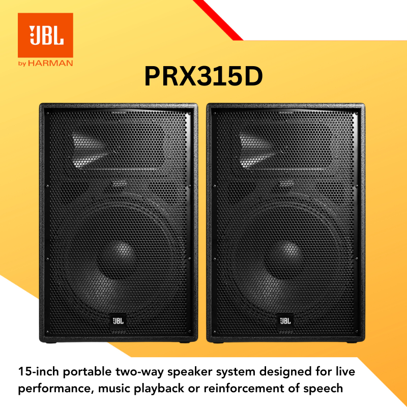 Speaker JBL PRX315D PRX 315D PRX-315D 15-inch portable two-way speaker system