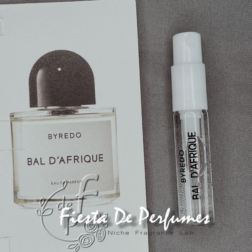 Byredo Bal d'Afrique - 1.5ml / 2ml vial parfum 100% original Tester Parfum - decant vial Parfum Asli