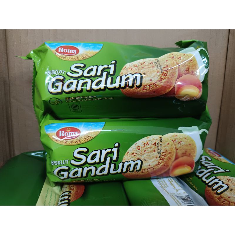 

ROMA BISCUIT SARI GANDUM 149 GR