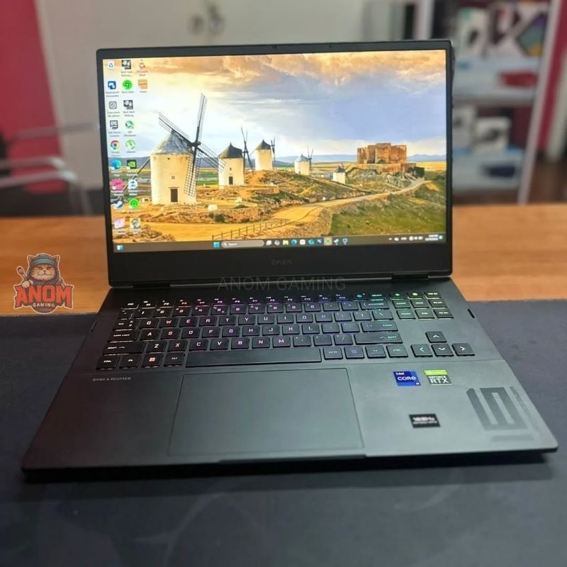 LAPTOP GAMING HP OMEN 16 Core i9-12900H RTX3070 Ram 16Gb SSD 1Tb Fullset
