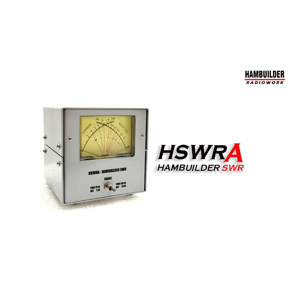 HF Analog meter 10/100W HSWRA Hambuilder SWR