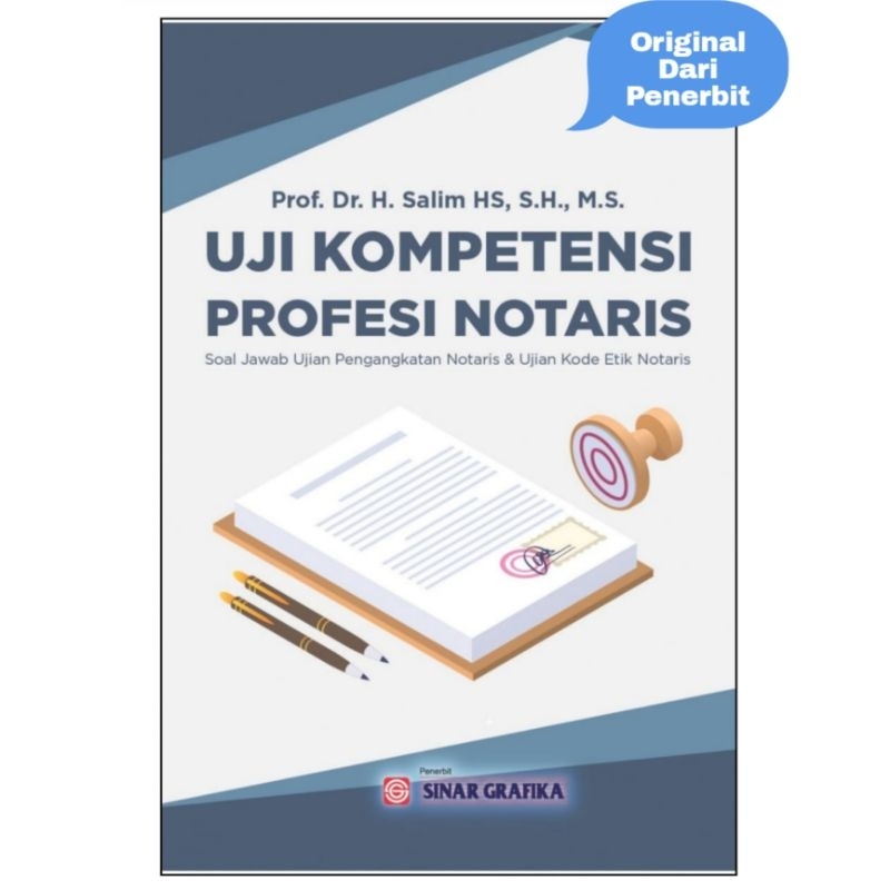 Original Uji Kompetensi Profesi Notaris Soal Jawab Ujian Pengangkatan Notaris Dan Ujian Kode Etik No