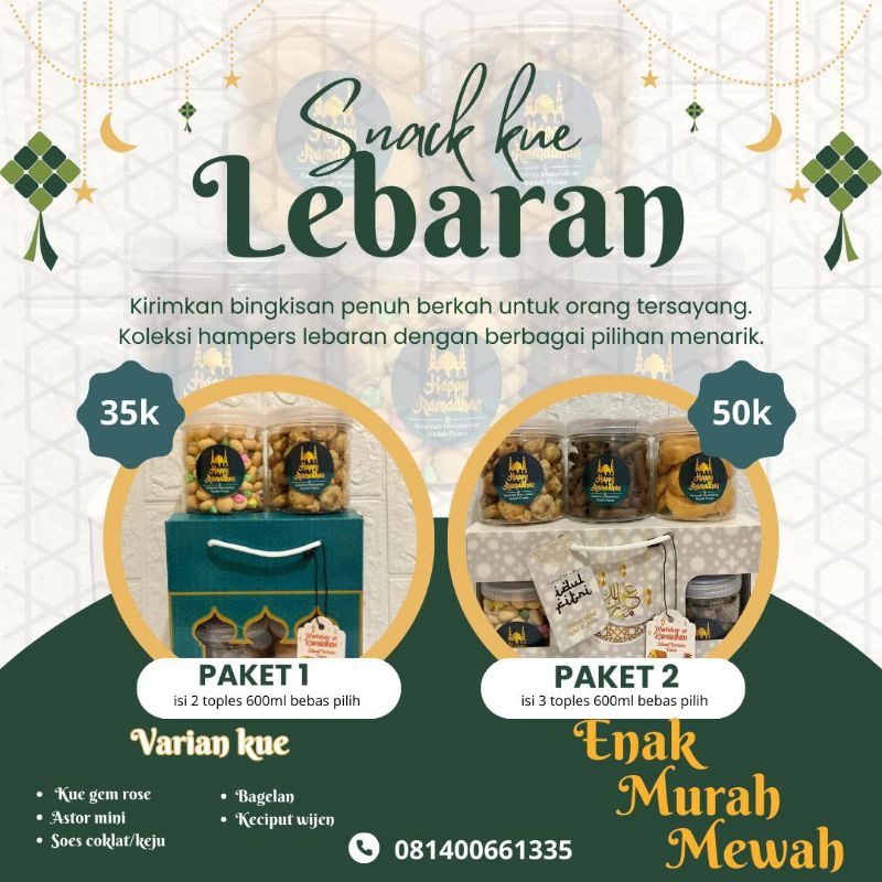

HAMPERS SNACK LEBARAN MURAH