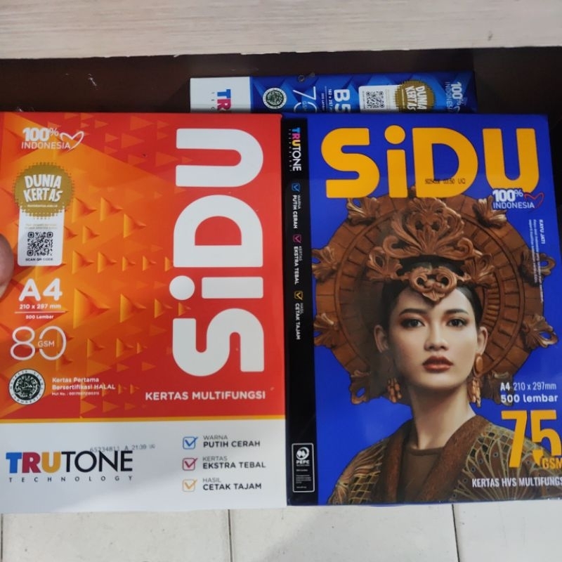 

KERTAS A5 SIDU