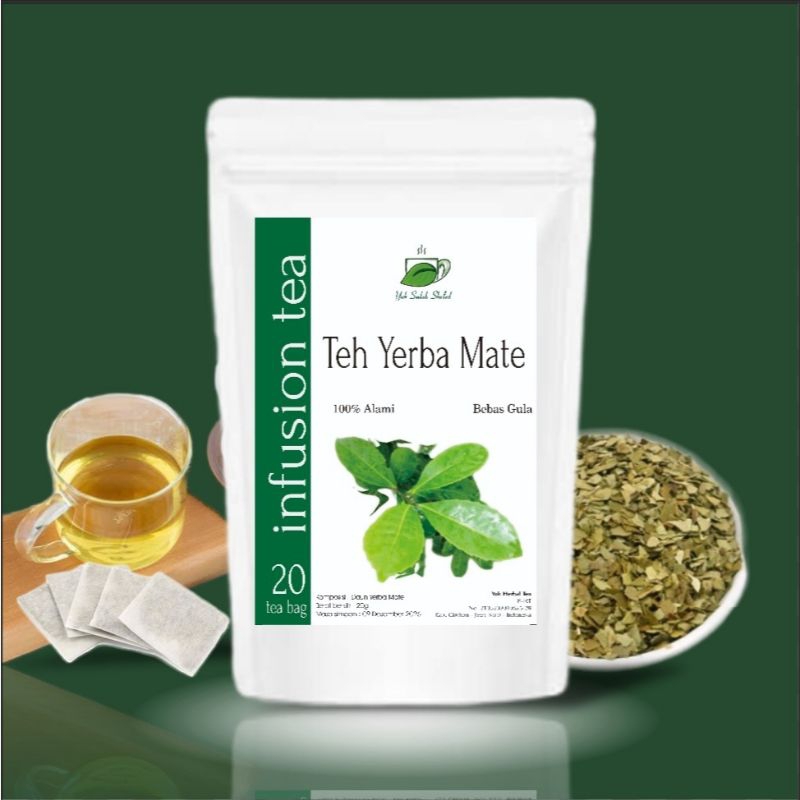 

Teh Yerba Mate untuk meningkatkan Energi & Mental / Isi 20 Tea Bag