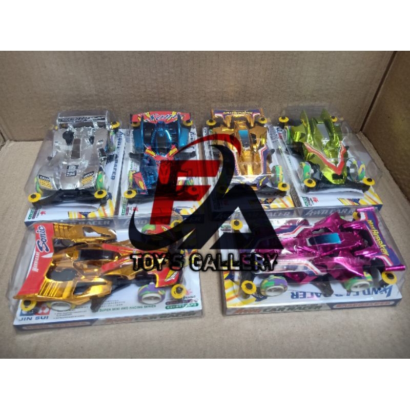MAINAN MOBIL TAMIYA 4WD METALIC/MOBIL BALAP TAMIYA