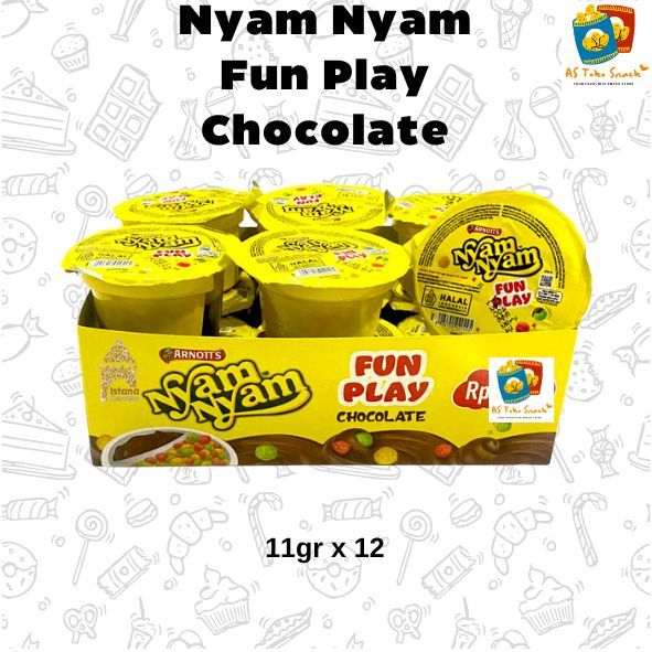 

Nyam Nyam Fun Play Chocolate (1 Pak Isi 12)