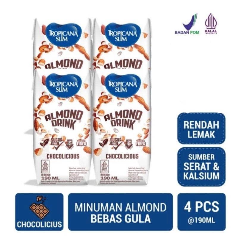 

TROPICANA SLIM OAT DRINK CHOCO 4 PCS