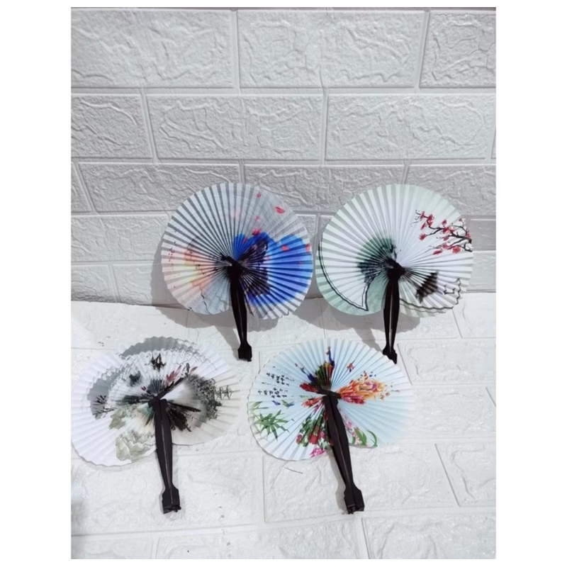 Kipas Lipat Kertas China Souvenir Pernikahan Dan Ulang Tahun