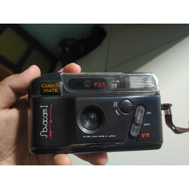 Kamera Camera Analog Jadul Cannon Mate F3.5 Novacam1