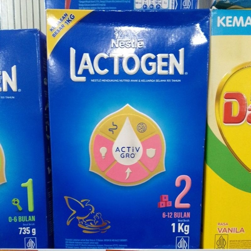 

Lactogen 2 usia 6-12 bulan 1kg