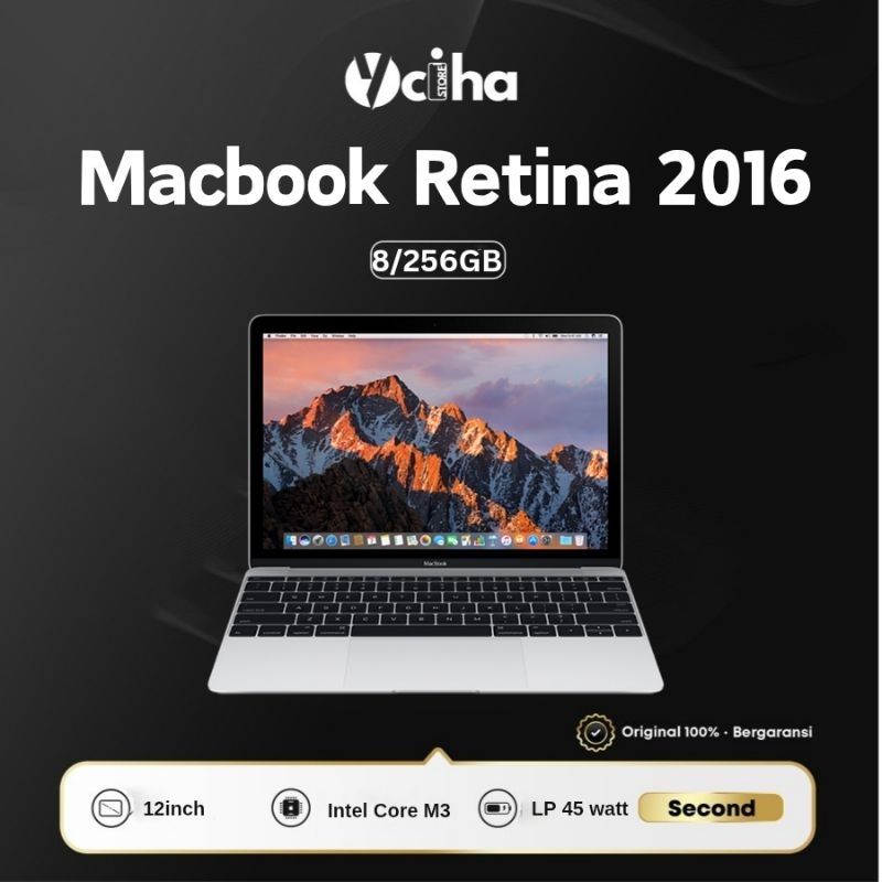Macbook Retina 12inch 2016 Second