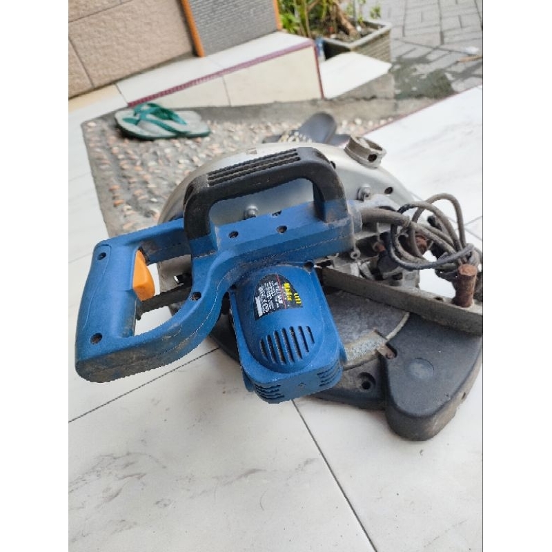 miter saw mollar 7inch kondisi second normal siap pakai kerja
