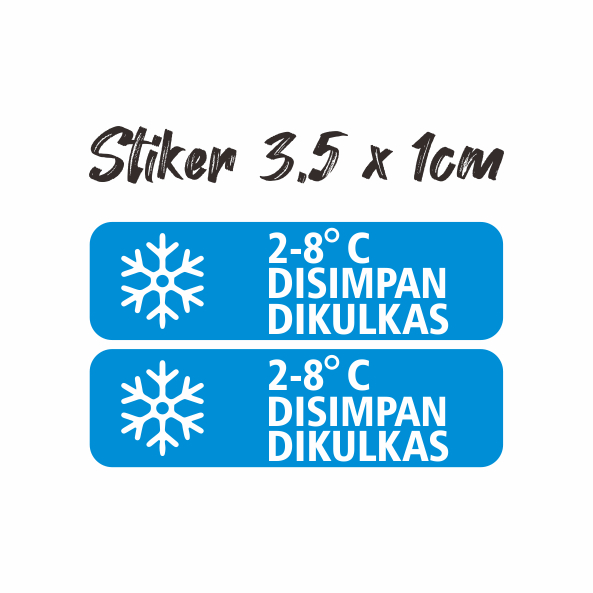 Stiker Label Untuk Disimpan Di Kulkas Stiker Label Makanan Stiker Label Obat Ukuran 3.5cm x1cm