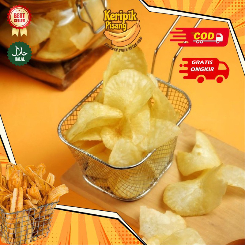 

KRIPIK SINGKONG ORIGINAL RENYAH DAN GURIH 500gr BISA COD
