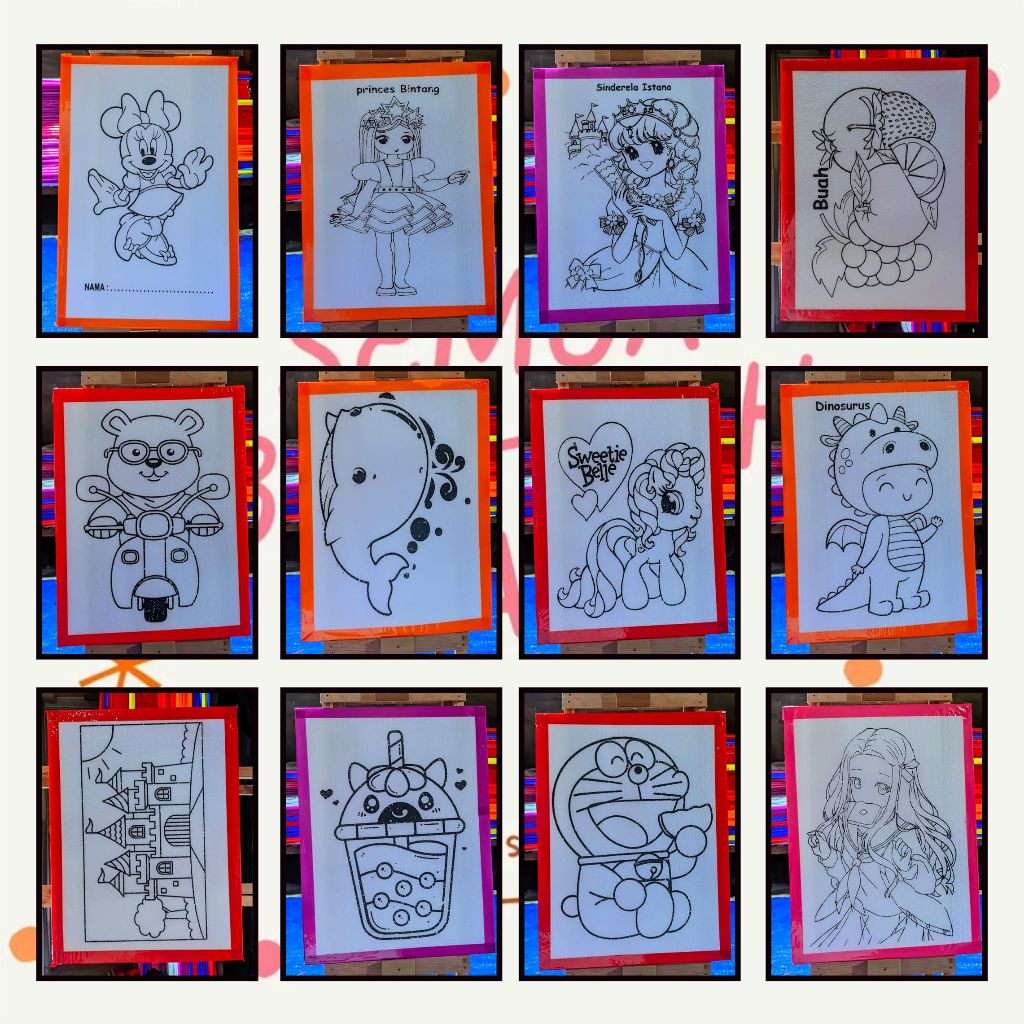 

Sterofoam lukis 30x40 Gabus Styrofoam Untuk anak Edukasi dan mewarnai terbaru kualitas terbaik