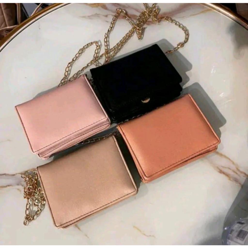 Dompet Selempang Wanita / Dompet Mini / Dompet Wanita Terbaru / Dompet Tali Rantai