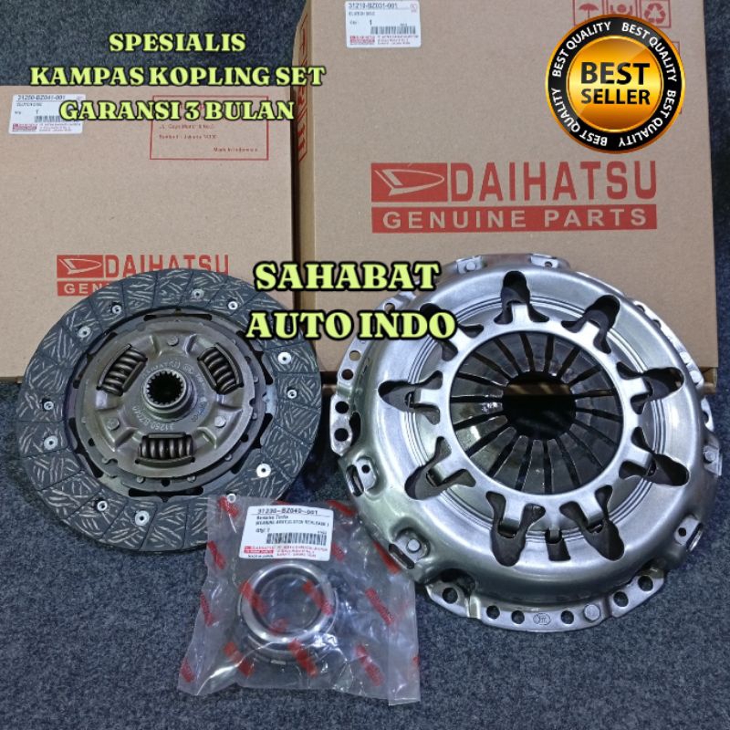 KAMPAS KOPLING SET KOMPLIT AGYA AYLA 1.0 1000CC ORI GARANSI 3 BULAN