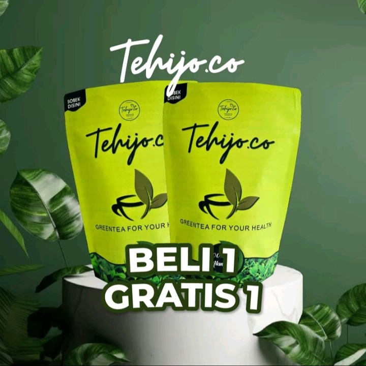 

(SPECIAL PROMO) TEHIJO.CO BELI 1 GRATIS 1 MINUMAN HERBAL TEH HIJAU PREMIUM GREEN TEA PENURUN BERAT BADAN DIET PELANGSING