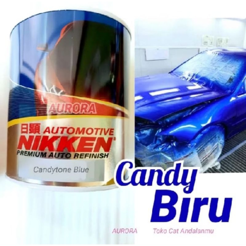 Cat Nikken Candytone Blue/Cat Candy Biru