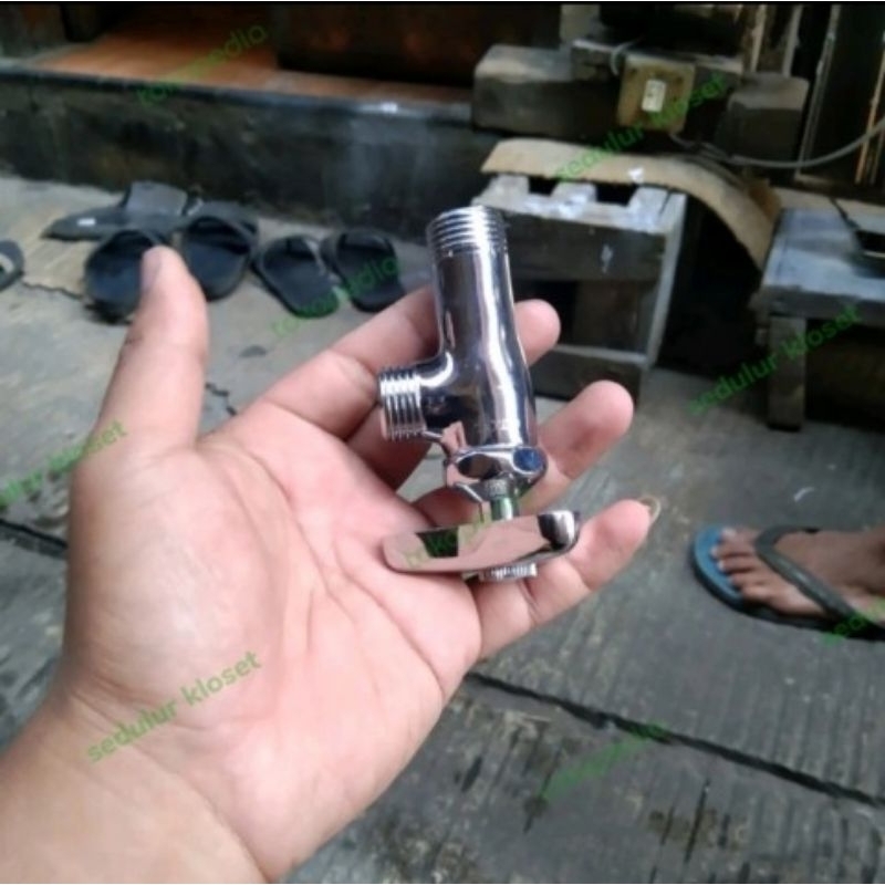 stop kran TOTO model bintang / stop kran closet duduk