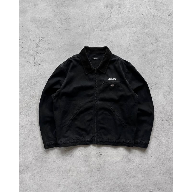 Xlarge x Dickies detroid jacket unlined black