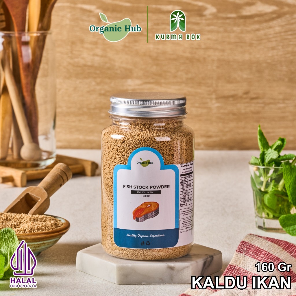 

Organic Hub Kaldu Ikan Jepang Bumbu Ramen Soup Udon Bubuk Premium 160 gr
