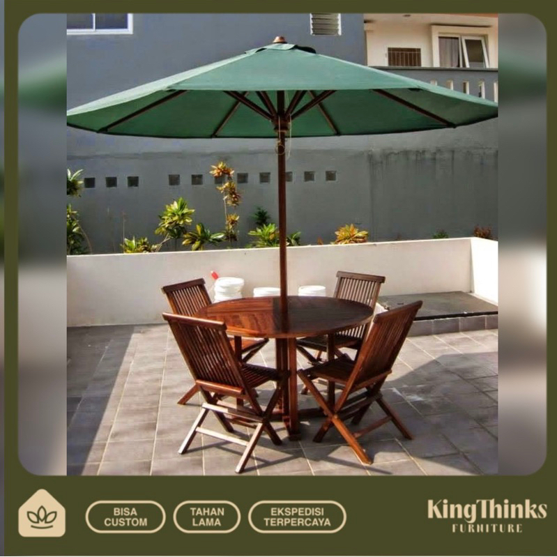 Meja Payung set / Kursi Meja payung set / Kursi taman