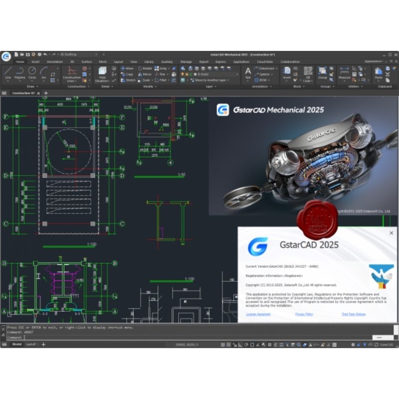 Software Gstarsoft GstarCAD Mechanic k2025