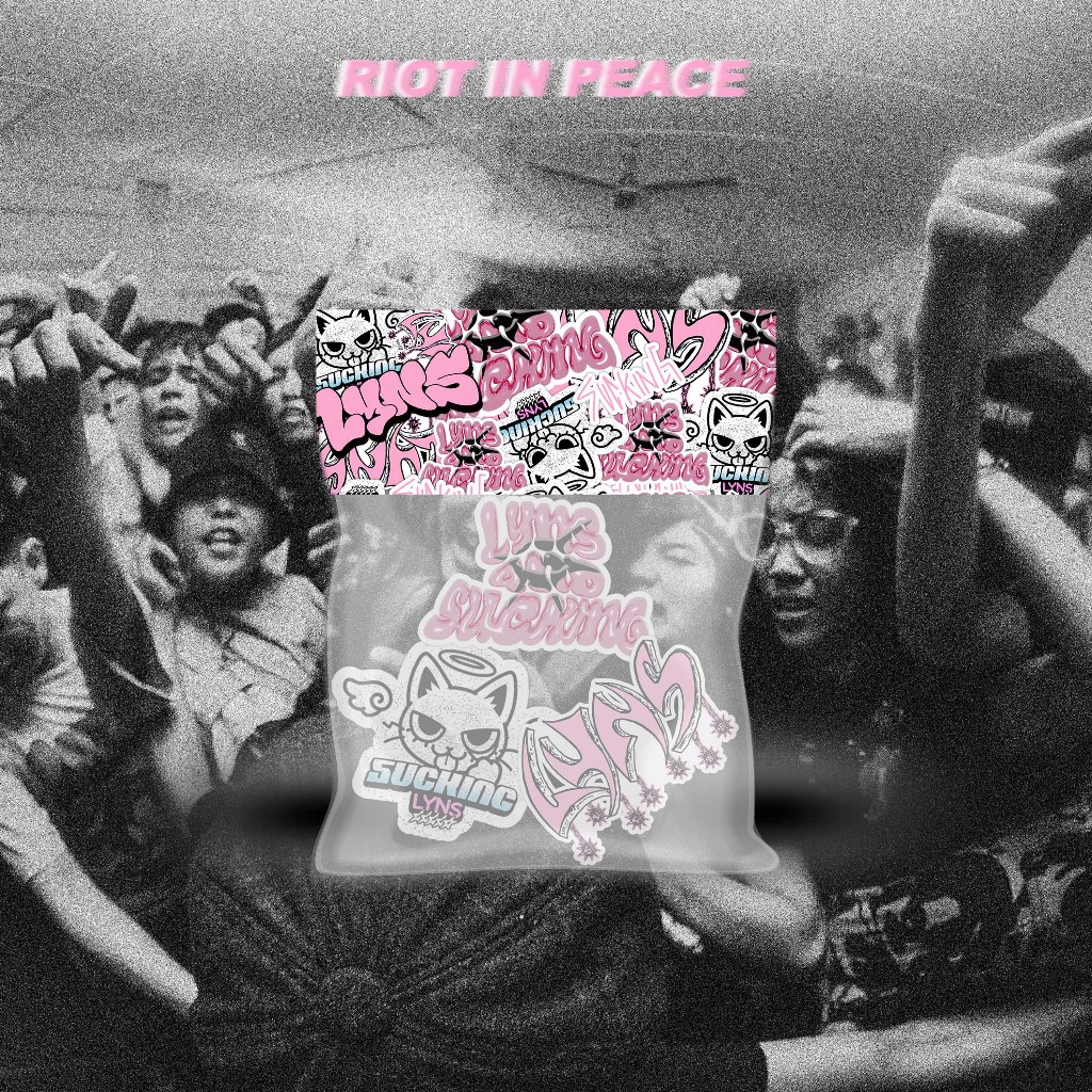 

RIOT IN PEACE STICKER PACK