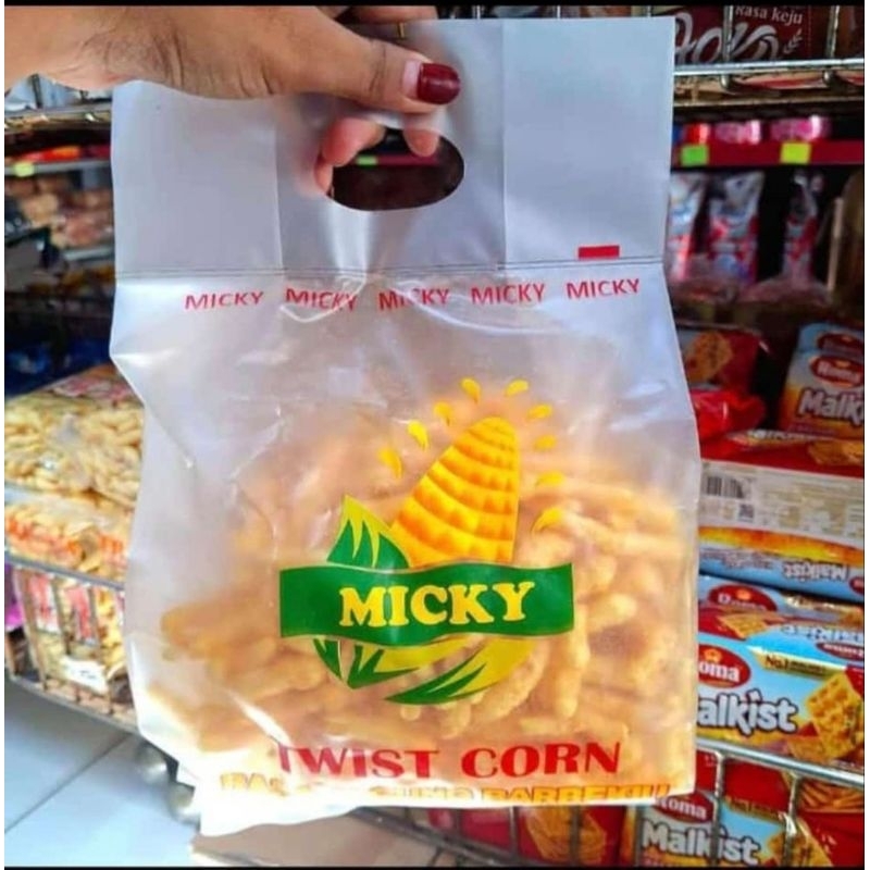 

Twist Corn Mikey 225gr (1 dus isi 10 bag)