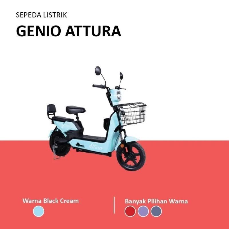 Sepeda Listrik Genio Attura