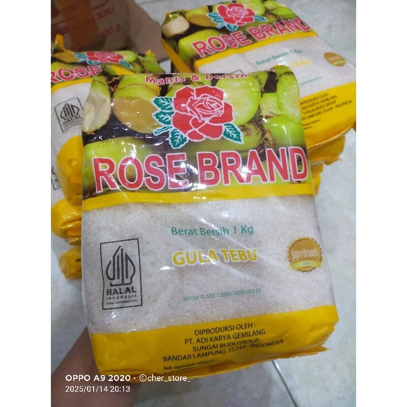 

gula rose brand 1kg