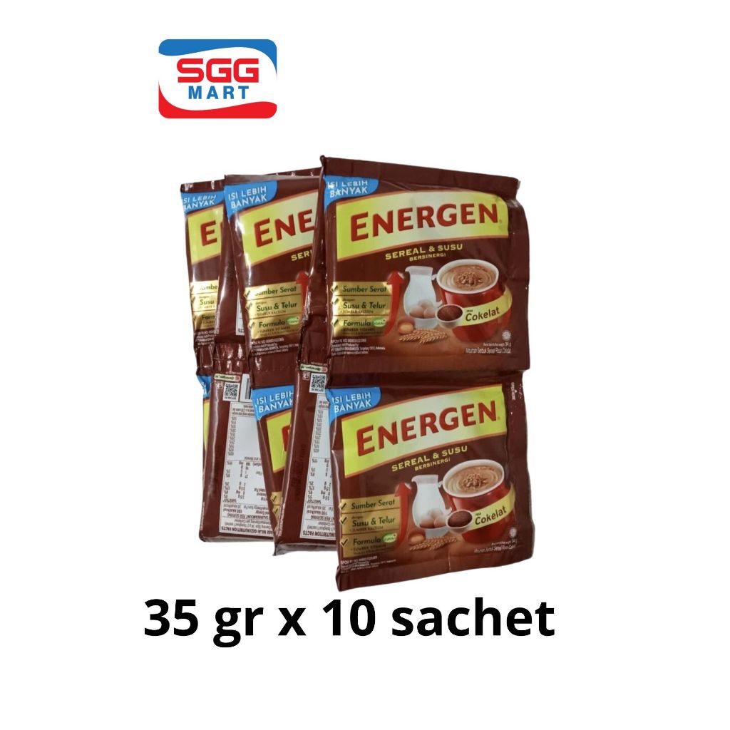 

Energen Cokelat 35gr x 10 sachet [1 renteng]