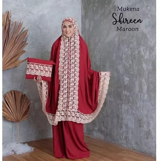 Terbaru Mukena Nanjung Abadi Shireen Renda Mukenah Dewasa Katun Mikro Premium