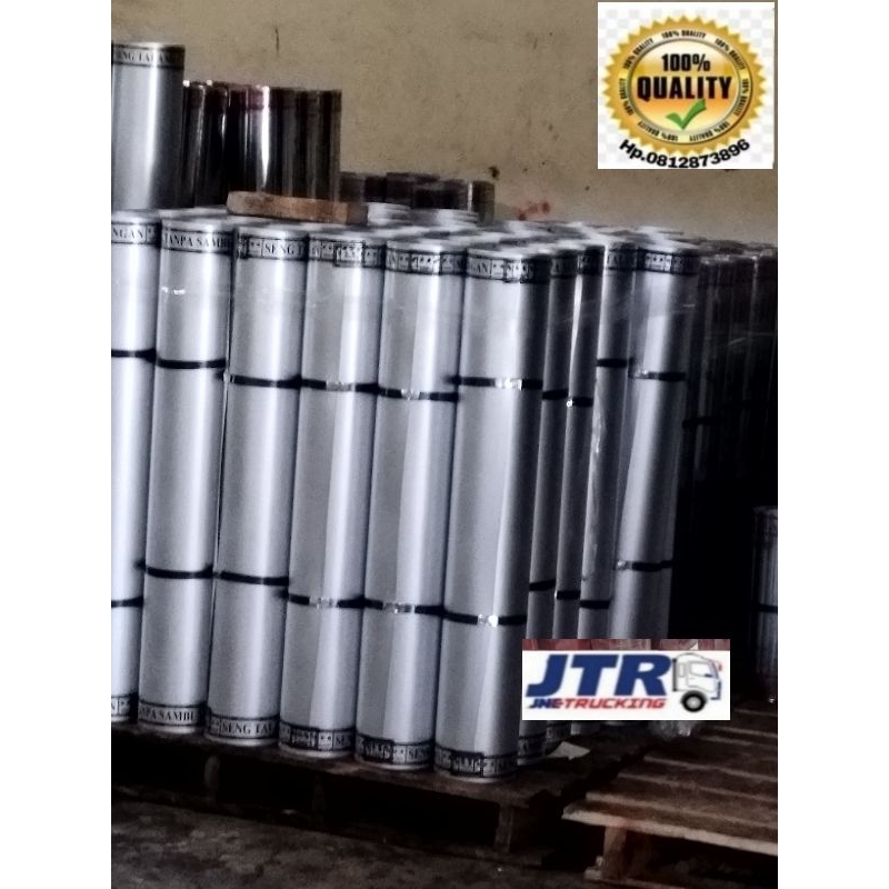 Seng galvalum tebal 0.3mm (Gajah abadi) ukuran 60cm x panjang 45meter Harga per rol