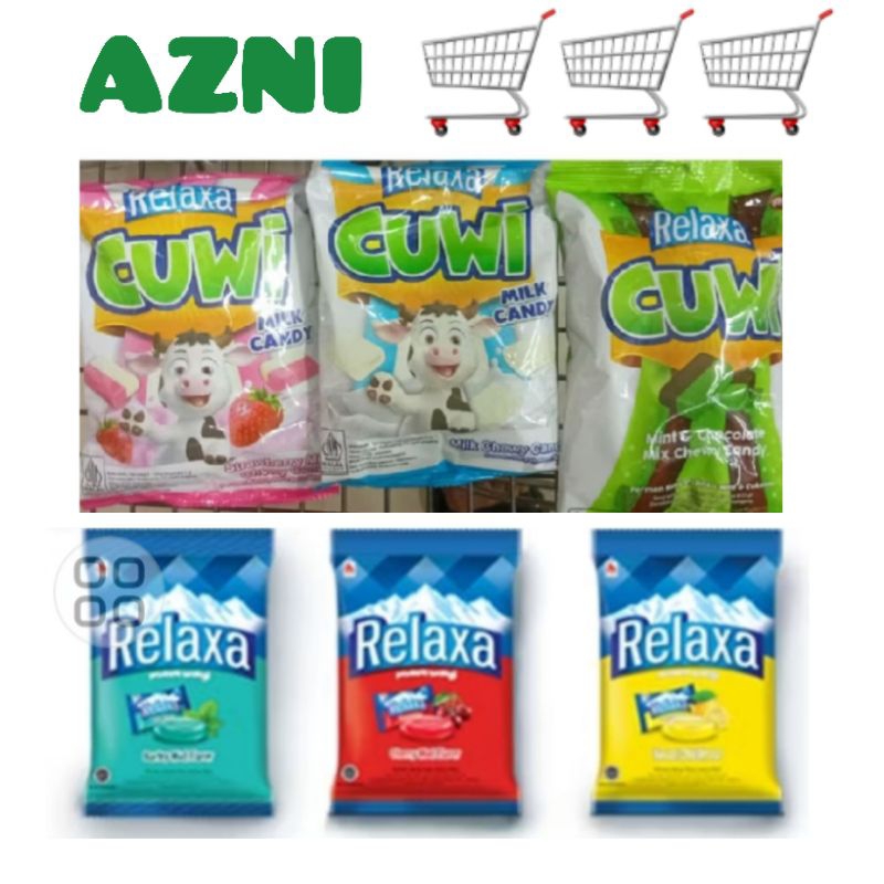 

RELAXA dan RELAXA CUWI Permen isi 50 Pcs