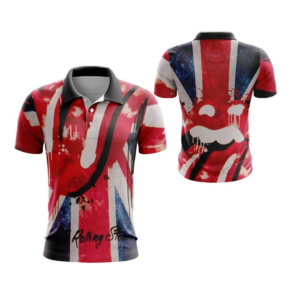 Rolling Stones Kaos Pria Wanita Rolling Stones Kaos JERSEY